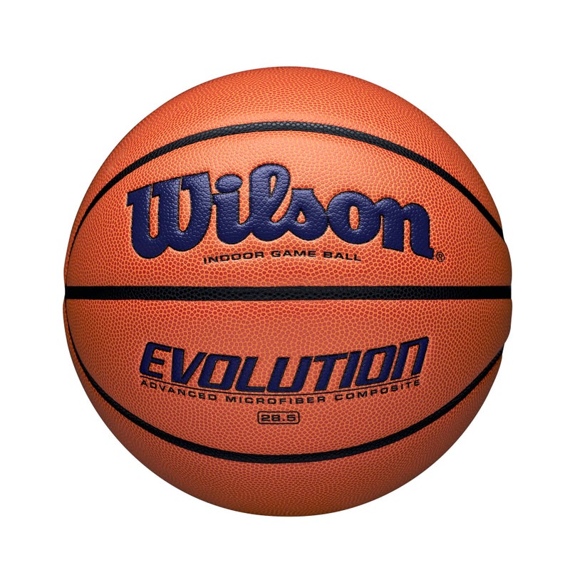 WILSON Evolution Indoor Game Basketball, Navy, Size 6 - 28.5" - Image 1